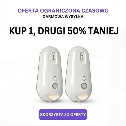 Samoczyszczący dezynfektor UV toalet z funkcją lampki nocnej
